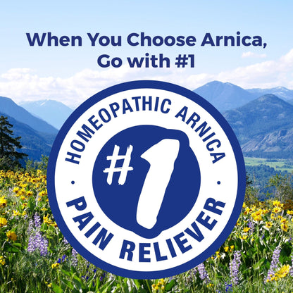 Boiron Arnica Montana 30X Homeopathic Medicine for Relief from Muscle Pain, Muscle Stiffness, Swelling from Injury, and Discoloration from Bruises - 3 Count (240 Pellets) - dailyvitalstore