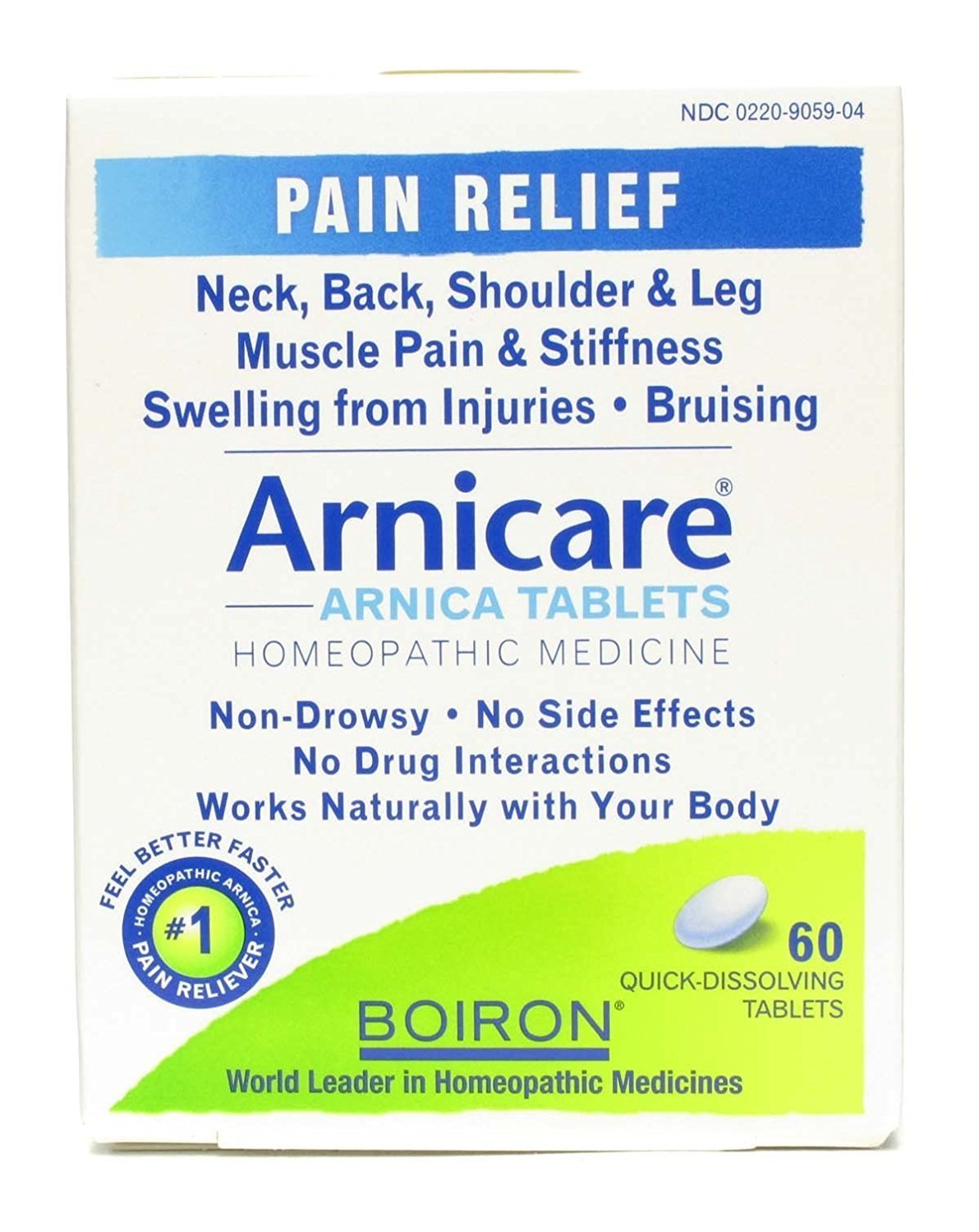 Boiron Arnicacare Arnica Tablets 60 ea (Pack of 3) - dailyvitalstore