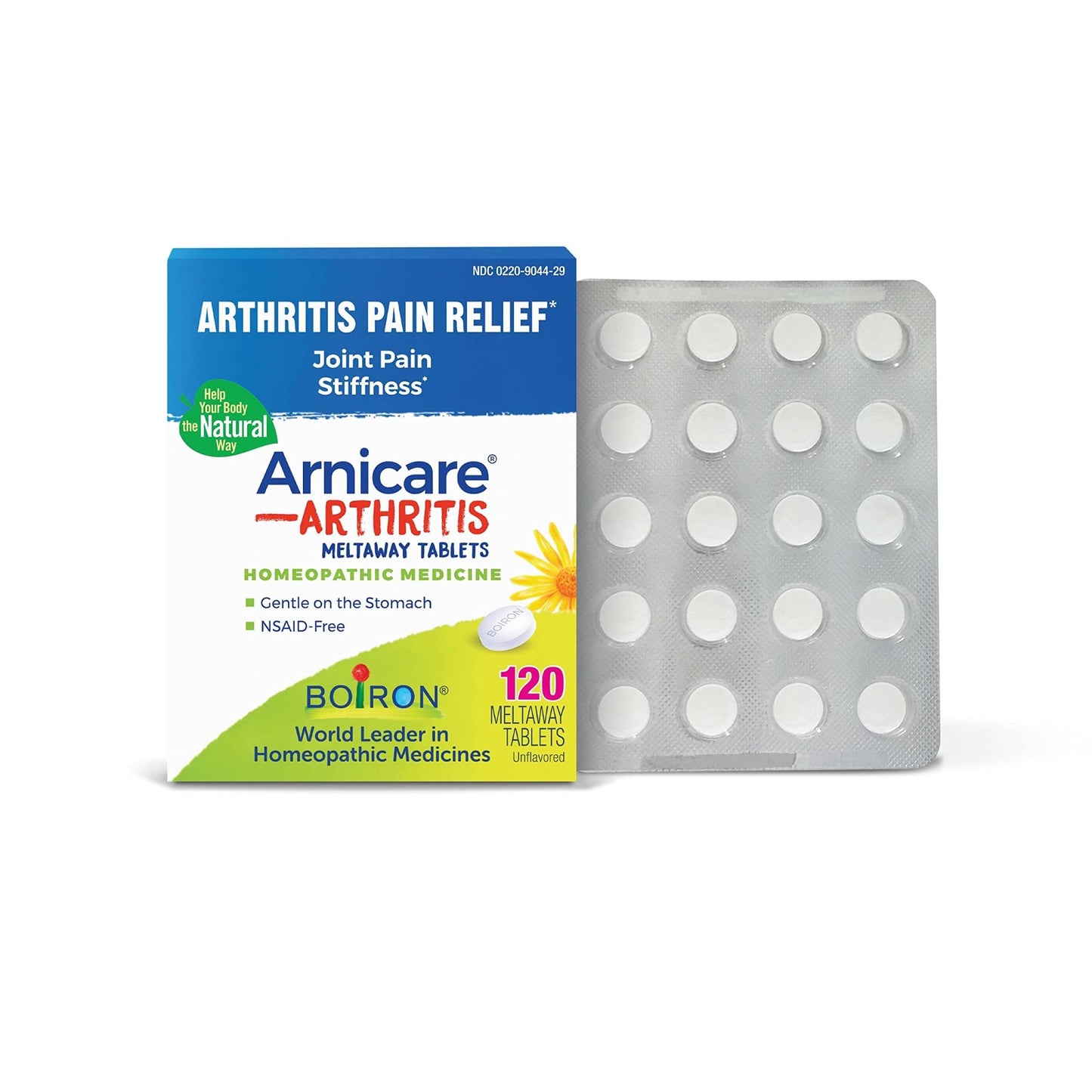 Boiron Arnicare Arthritis Tablets for Arthritis Pain Relief, Joint Soreness, and Rheumatic Pain - 120 Count - dailyvitalstore