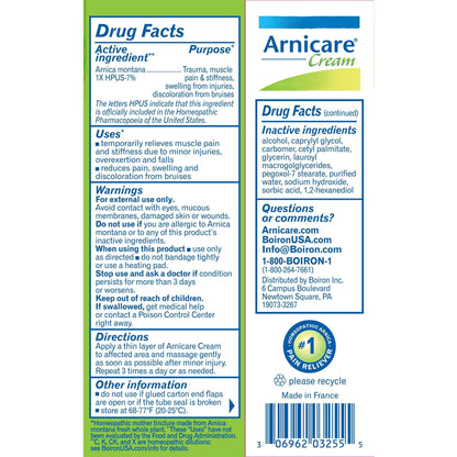 Boiron Arnicare Cream 1.33 oz (Pack of 4) - dailyvitalstore