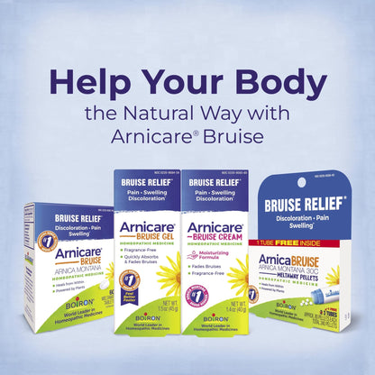 Boiron Arnicare Gel for Joint Pain, Muscle Pain, Swelling, Soreness, and Stiffness - Non-greasy and Fragrance-Free - 2.6 oz - dailyvitalstore