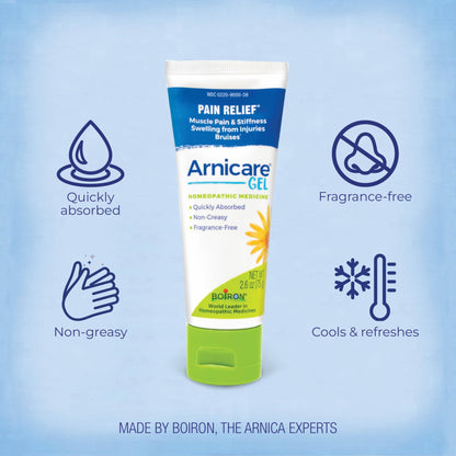 Boiron Arnicare Gel - Non-Greasy and Fragrance-Free - 2.6 oz - dailyvitalstore