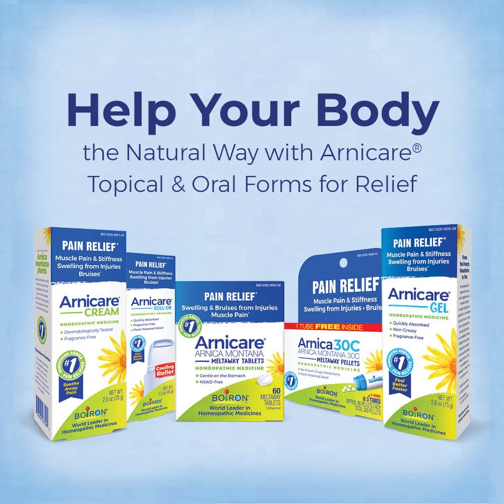 Boiron Arnicare Gel - Non-Greasy and Fragrance-Free - 2.6 oz - dailyvitalstore