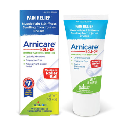 Boiron Arnicare Roll-on gel, for bruising, pain, stiffness, aches, Homeopathic Medicine for Pain Relief, 1.5 Ounce (Pack of 1) - dailyvitalstore