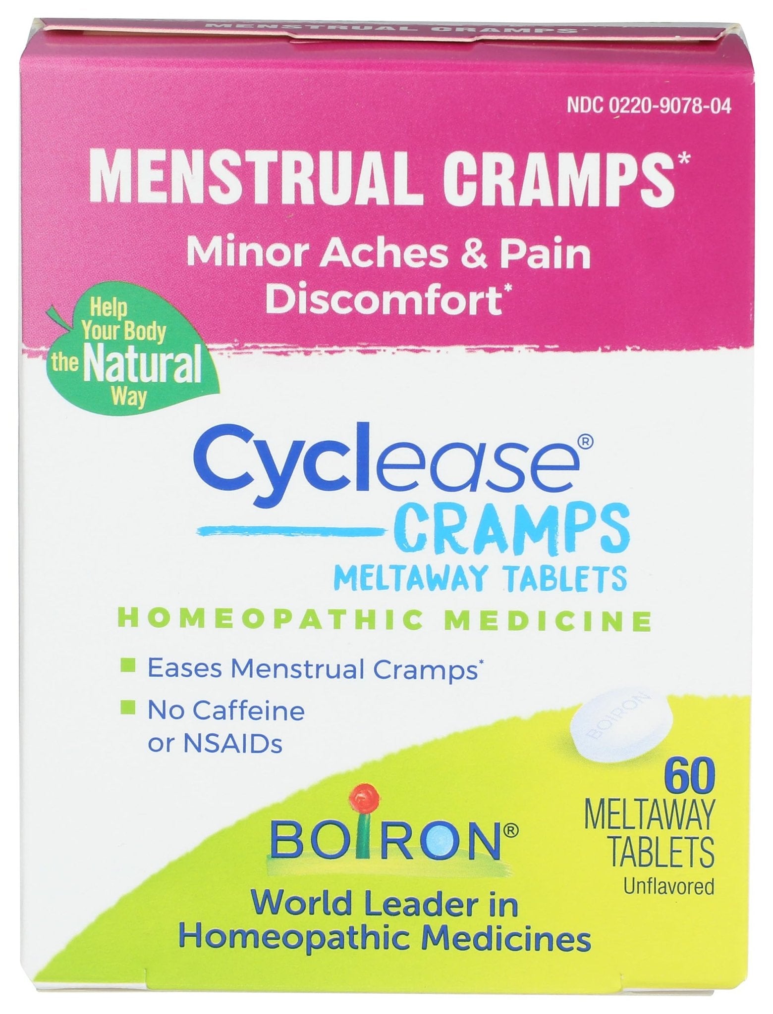 BOIRON Cyclease Cramp Tablets, 60 CT - dailyvitalstore