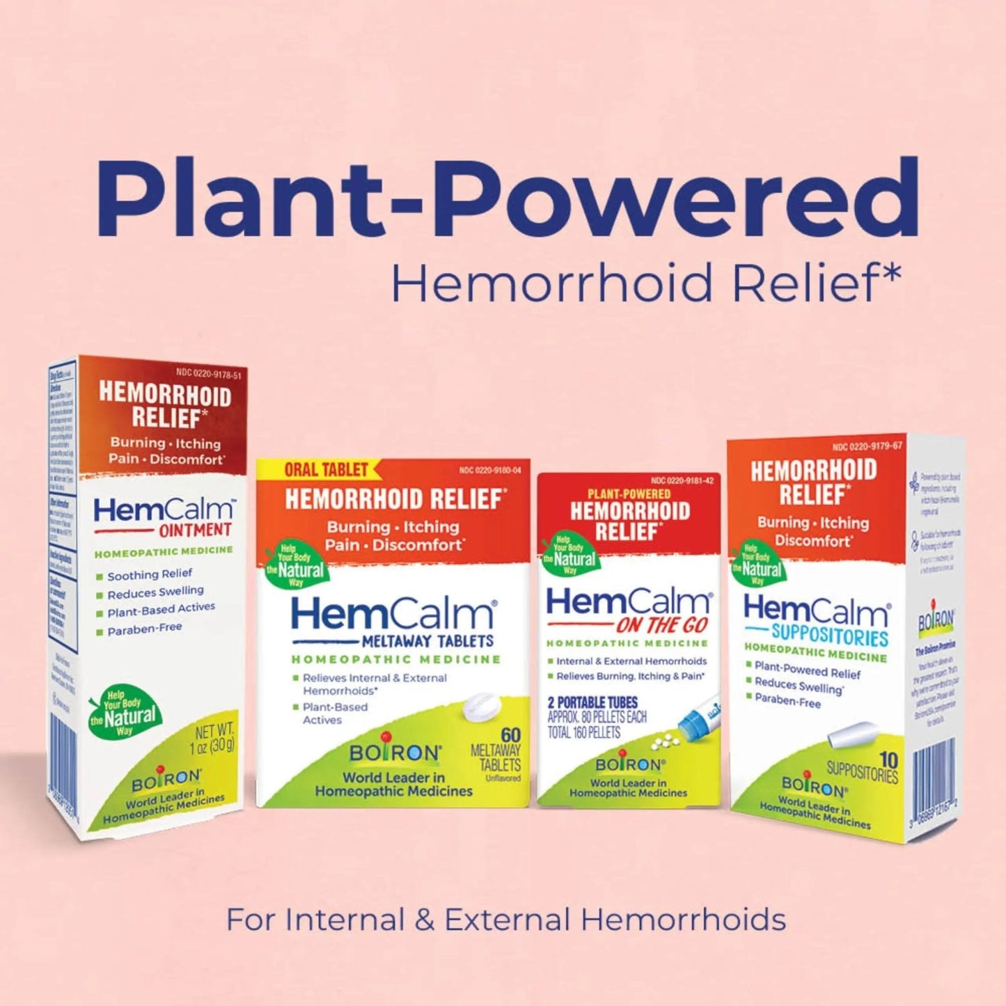 Boiron HemCalm Ointment for Hemorrhoid Relief of Pain, Itching, Swelling or Discomfort - 1 oz - dailyvitalstore