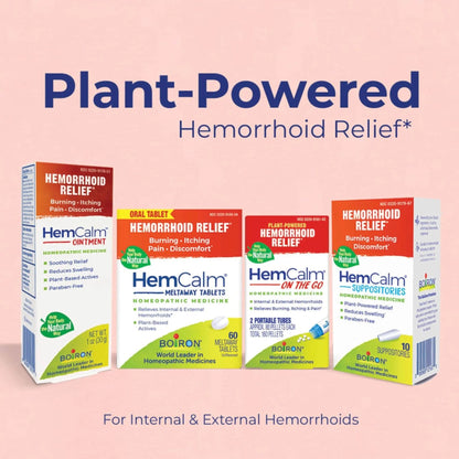 Boiron HemCalm Ointment for Hemorrhoid Relief of Pain, Itching, Swelling or Discomfort - 1 oz - dailyvitalstore