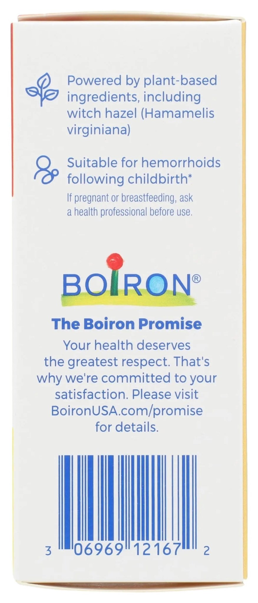Boiron HemCalm Suppositories for Hemorrhoid Relief of Pain, Itching, Swelling or Discomfort - 10 Count - dailyvitalstore