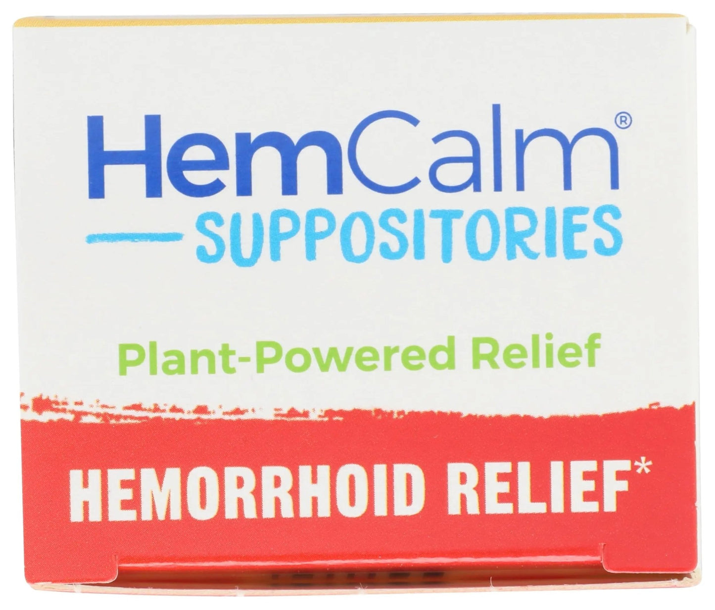 Boiron HemCalm Suppositories for Hemorrhoid Relief of Pain, Itching, Swelling or Discomfort - 10 Count - dailyvitalstore