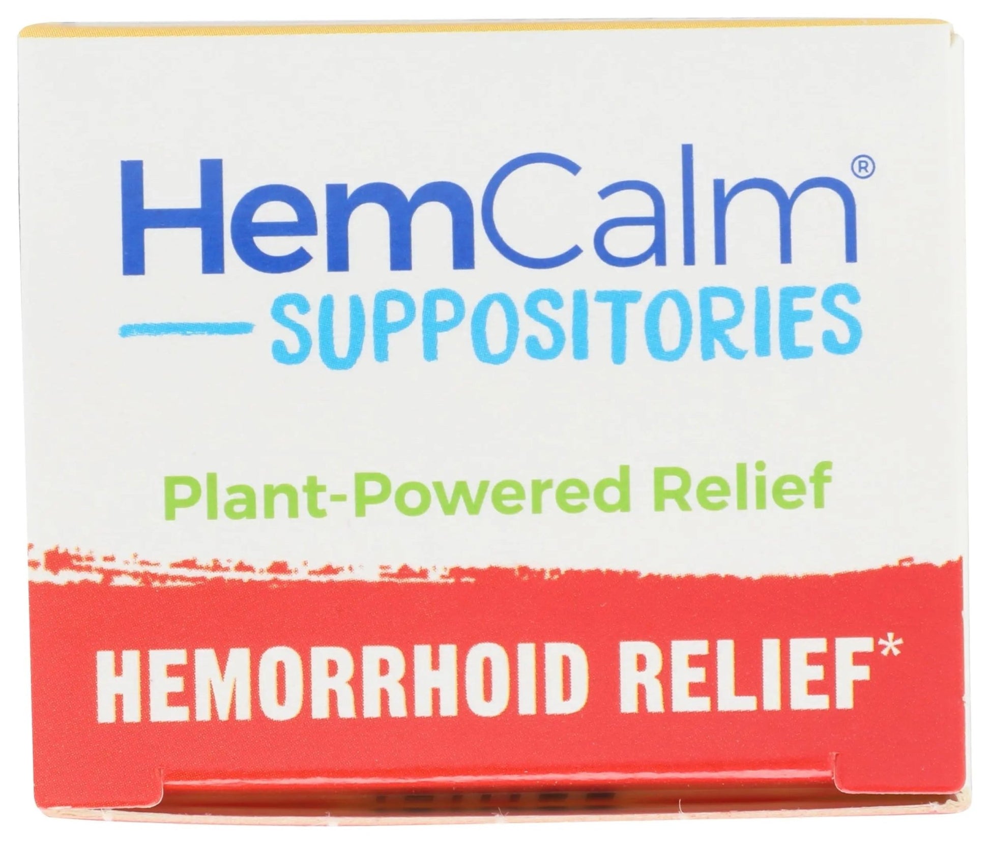 Boiron HemCalm Suppositories for Hemorrhoid Relief of Pain, Itching, Swelling or Discomfort - 10 Count - dailyvitalstore