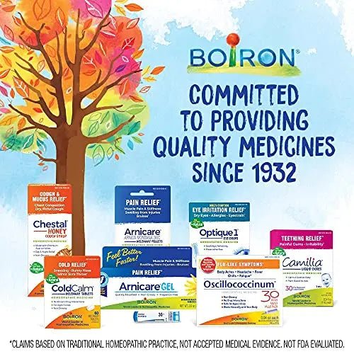 Boiron HemCalm Tablets for Hemorrhoid Relief of Pain, Itching, Swelling or Discomfort - 60 Count - dailyvitalstore