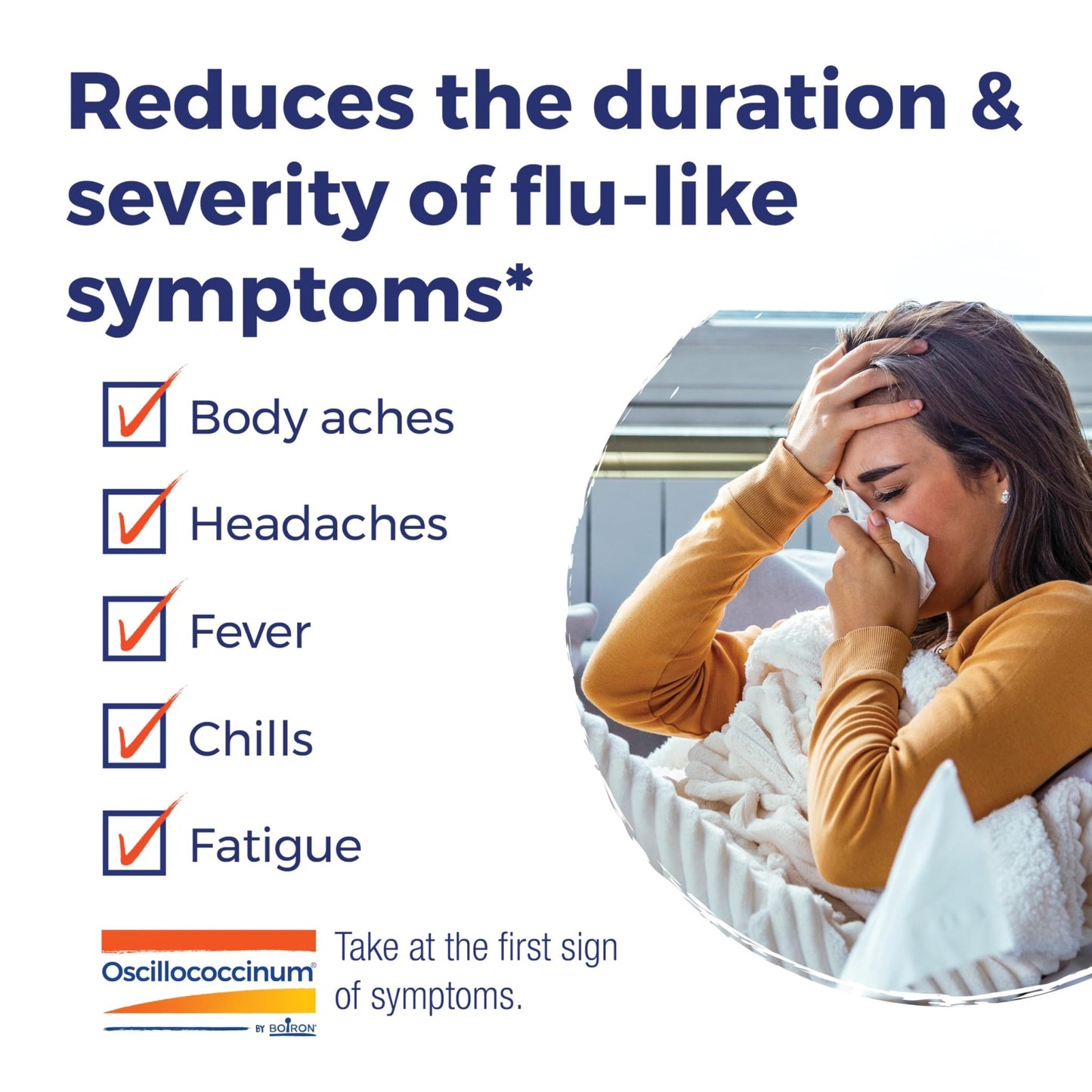 Boiron Oscillococcinum for Relief from Flu-Like Symptoms of Body Aches, Headache, Fever, Chills, and Fatigue - 30 Doses - dailyvitalstore
