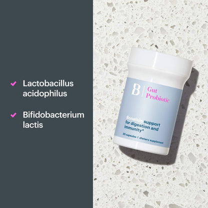 Bonafide Essentials Gut Probiotic for Digestive Health and Immunity – Women’s Daily Supplement – 30 Capsules (1-Month Supply) - dailyvitalstore