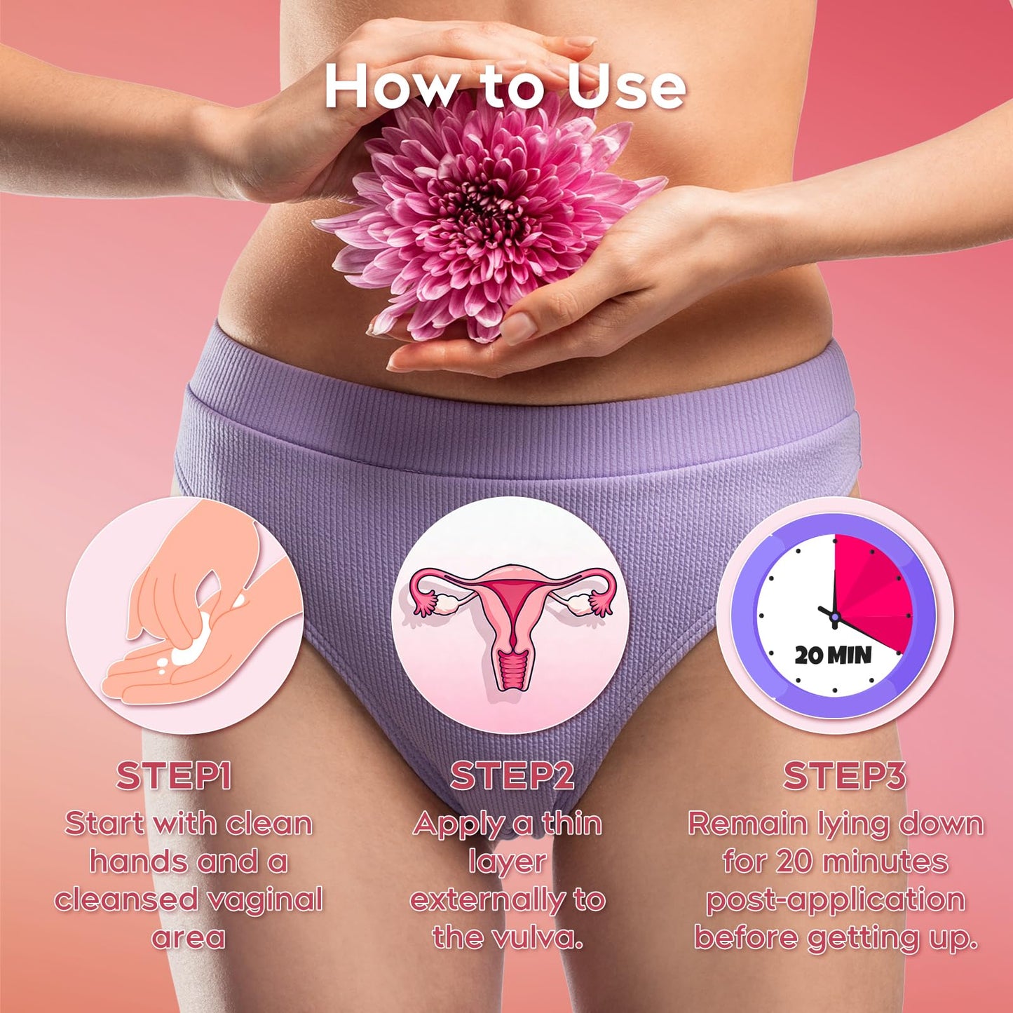 BonaImmuneX Bioidentical Estriol Moisturizing Cream for Women - Peri-Menopausal Intimate Hydration to Soothe Vaginal Dryness & Vulval Itch (1.76 oz / 50g, ~3-Month Supply) - dailyvitalstore
