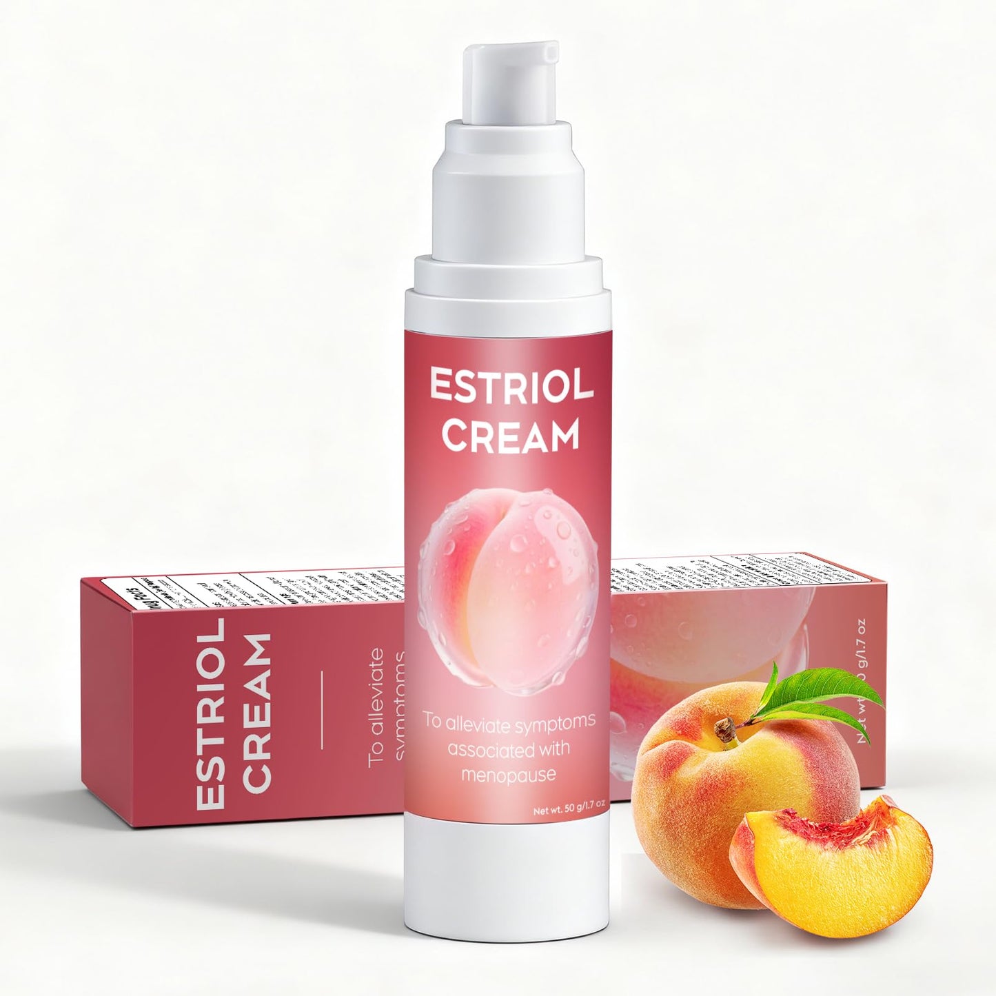 BonaImmuneX Bioidentical Estriol Moisturizing Cream for Women - Peri-Menopausal Intimate Hydration to Soothe Vaginal Dryness & Vulval Itch (1.76 oz / 50g, ~3-Month Supply) - dailyvitalstore