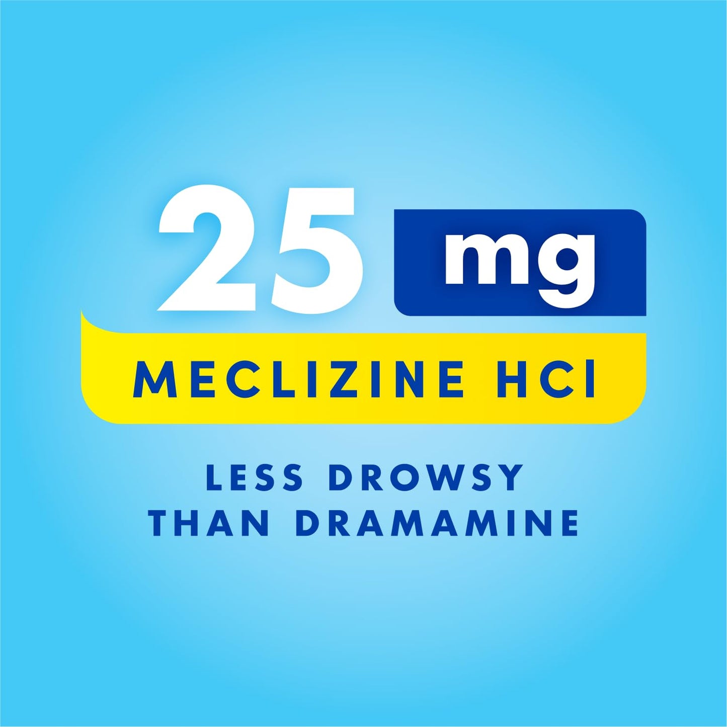 Bonine Non-Drowsy for Motion Sickness Relief, Sea Sickness, Car Sickness, Nausea, & Vomiting - Meclizine HCI 25mg, Travel-Sized - 16ct Raspberry Chewable Tablets (Packaging May Vary) - dailyvitalstore