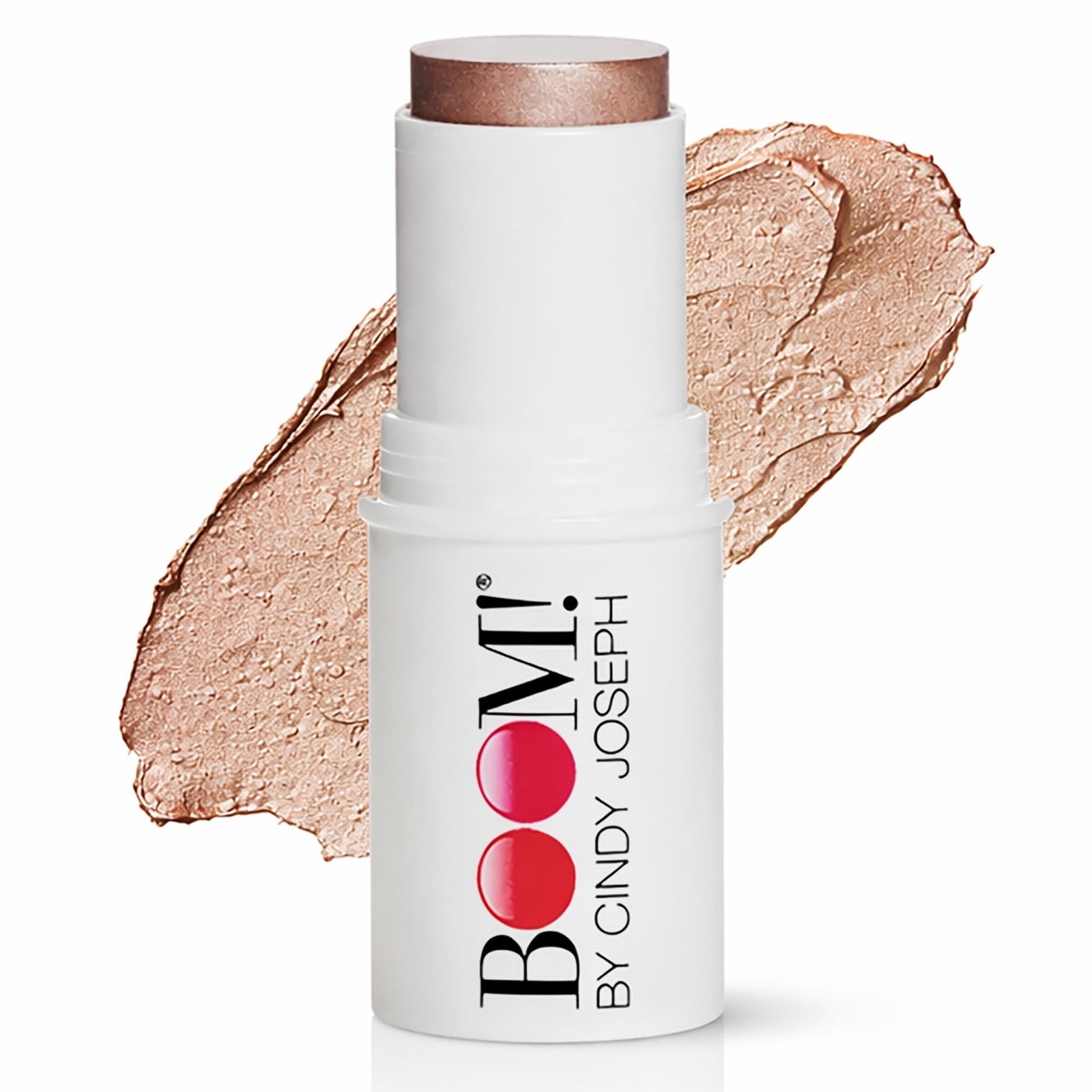Boomstick Glimmer ® Highlighter Makeup Stick, Subtle Shimmer Face Highlighter Stick for Mature Skin, Hydrating Cream Makeup for Cheekbones, Brow Bones & Nose, No Glitter Highlight - dailyvitalstore