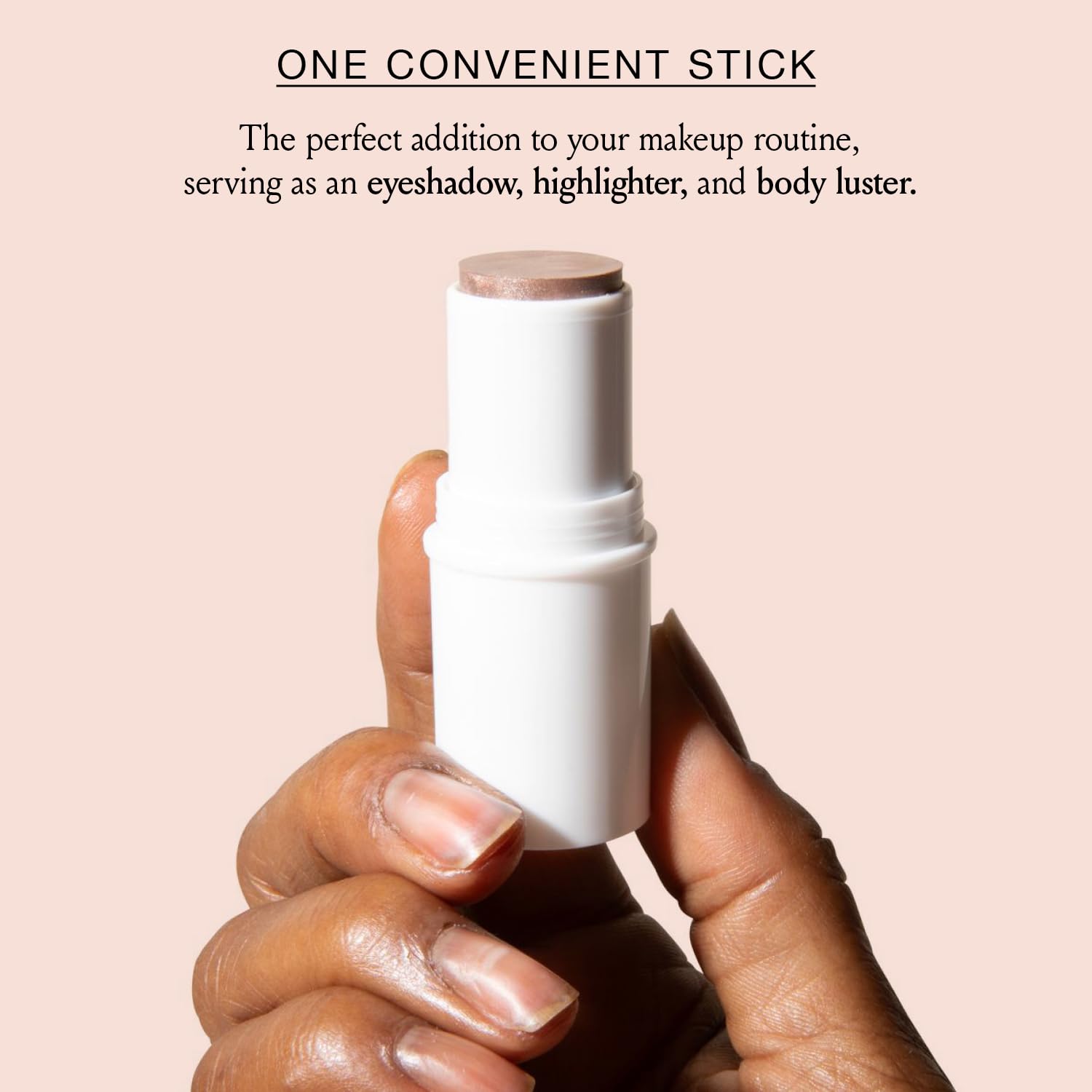 Boomstick Glimmer ® Highlighter Makeup Stick, Subtle Shimmer Face Highlighter Stick for Mature Skin, Hydrating Cream Makeup for Cheekbones, Brow Bones & Nose, No Glitter Highlight - dailyvitalstore