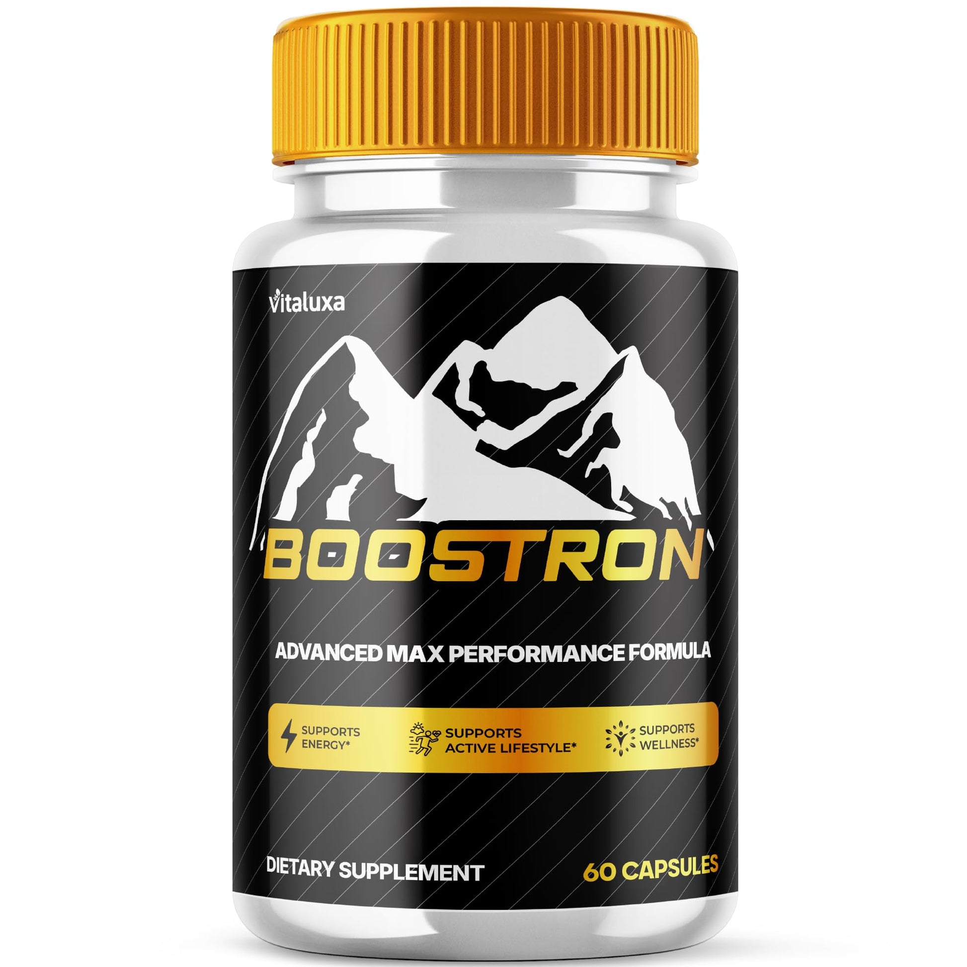 Boostron Capsules, Boostron Supplement Pills - Boostrom Maximum Strength Performance Blend Premium Advanced Formula All Natural Ingredients for Advanced Health Vitamin Support Reviews (60 Capsules) - dailyvitalstore