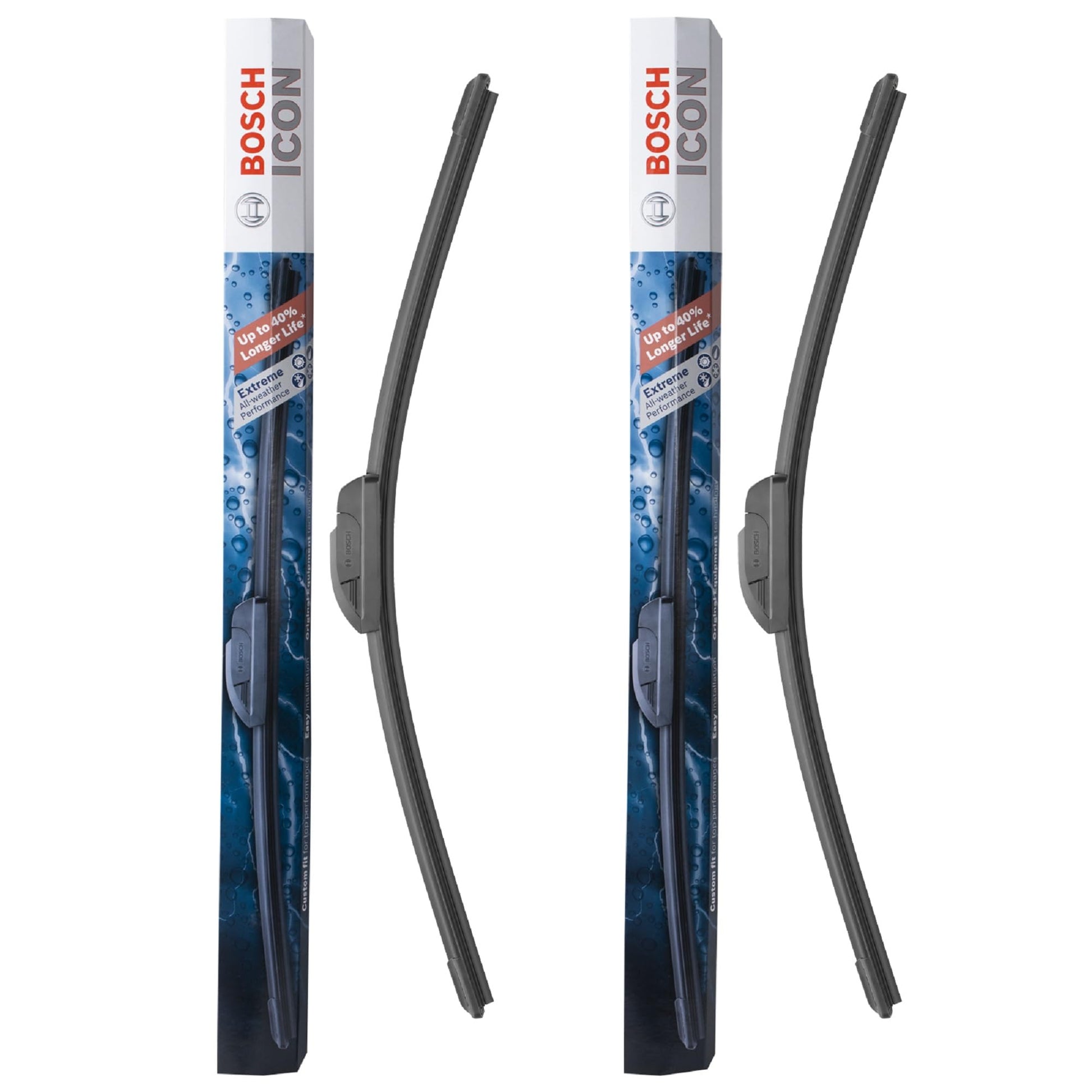 BOSCH 26OE22OE ICON Beam Wiper Blades - Driver and Passenger Side - Set of 2 Blades (26OE & 22OE) - dailyvitalstore
