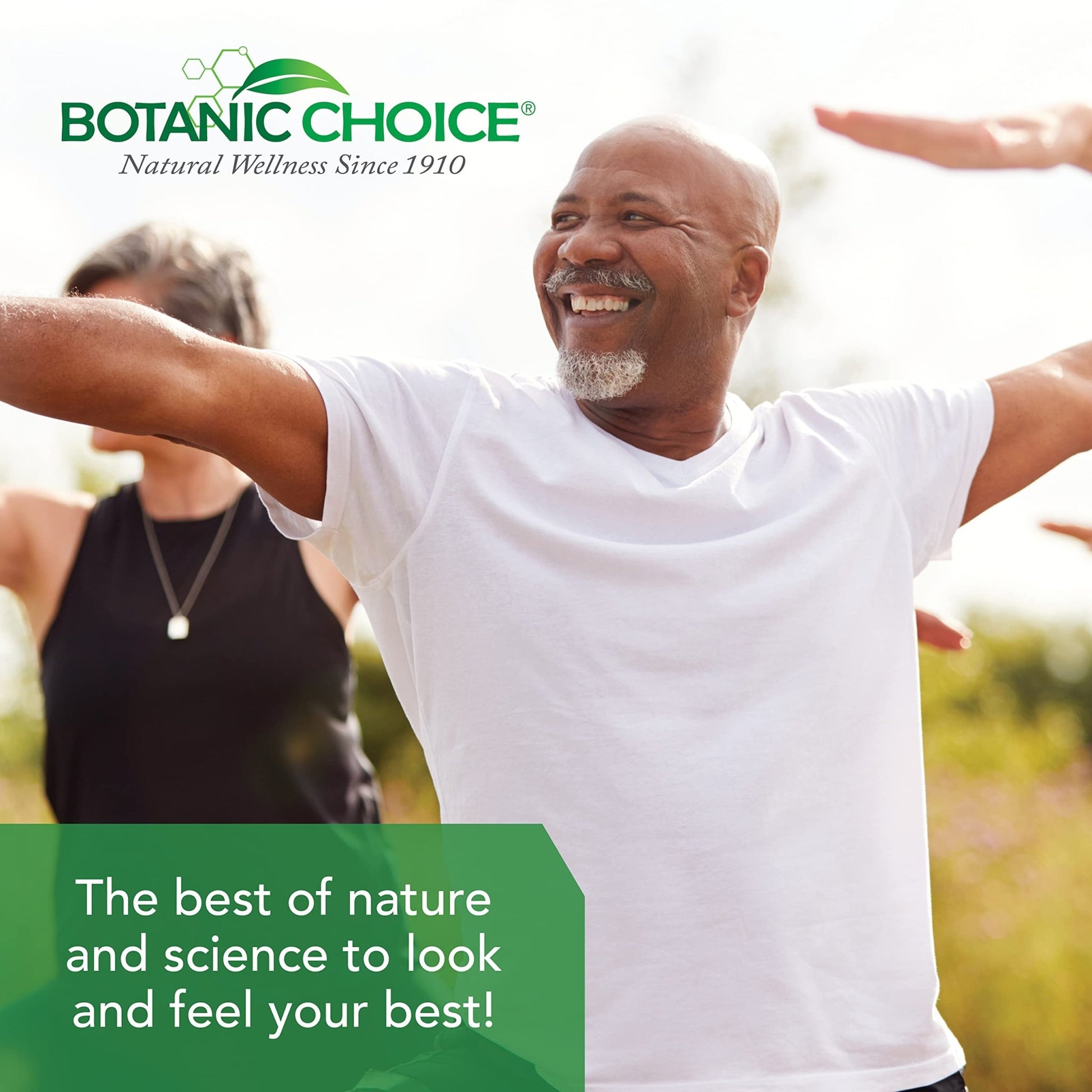 Botanic Choice Mega Fruits and Veggies Blend (60 Capsules) + Prostate 9 Complex (30 Softgels) Bundle - Energy Balance & Superfood Supplement + Urinary Flow & Cellular Health - dailyvitalstore