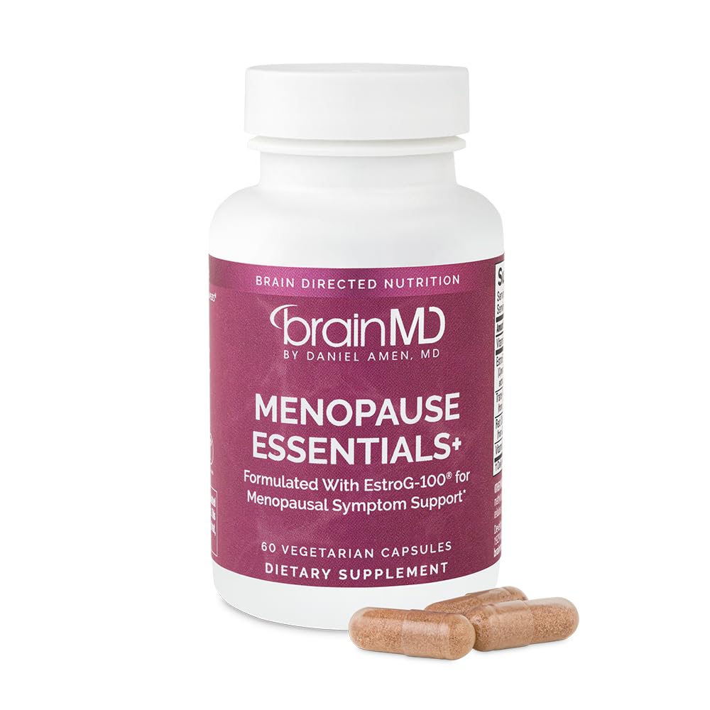 BrainMD Menopause Essentials - Hormonal Balance Support Supplement, 60 Capsules - dailyvitalstore