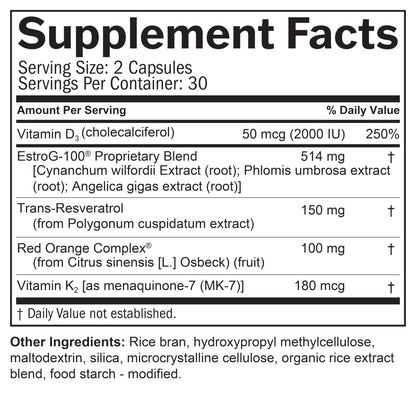BrainMD Menopause Essentials - Hormonal Balance Support Supplement, 60 Capsules - dailyvitalstore