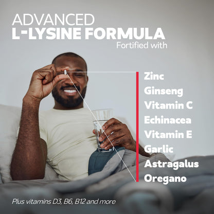 Bravado Labs L-Lysine 250mg Capsules – Immune & Cold Sore Support – Vegan, Non-GMO, Allergen-Free, 3rd-Party Tested - dailyvitalstore