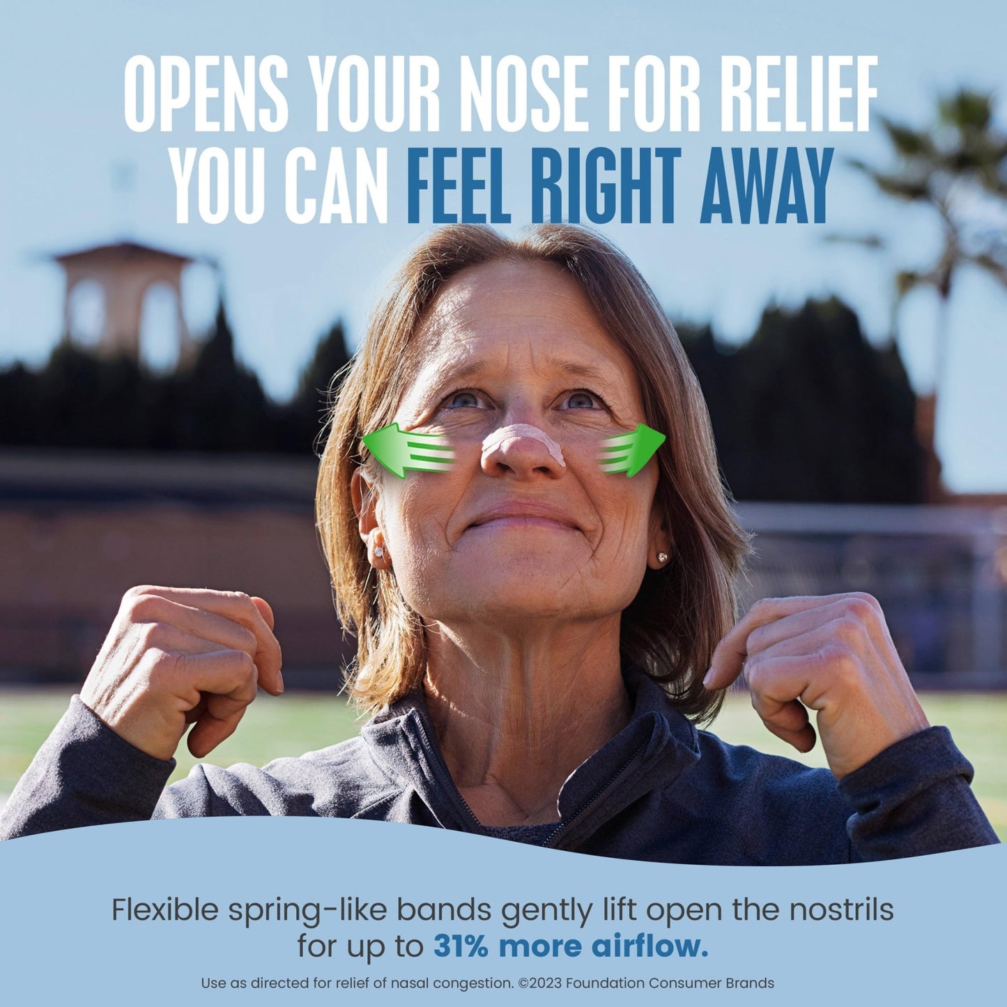 Breathe Right Nasal Strips, Extra Strength Tan Nose Strips, Drug-Free Nasal Congestion Relief for Better Breathing, Help Relieve Snoring, - dailyvitalstore