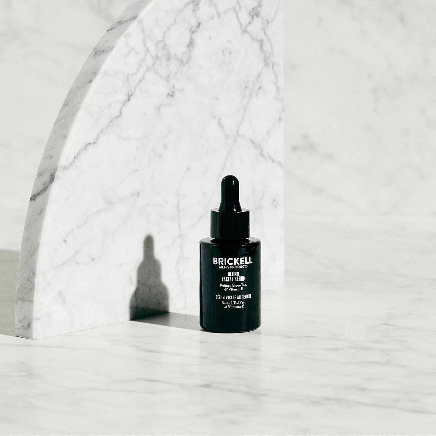 Brickell Men's Retinol Skin Care Serum Treatment For Firming Face Lines & Eye Wrinkles, Deep Hydrating Facial Serum For Anti-Aging, With Retinol, Aloe, - dailyvitalstore