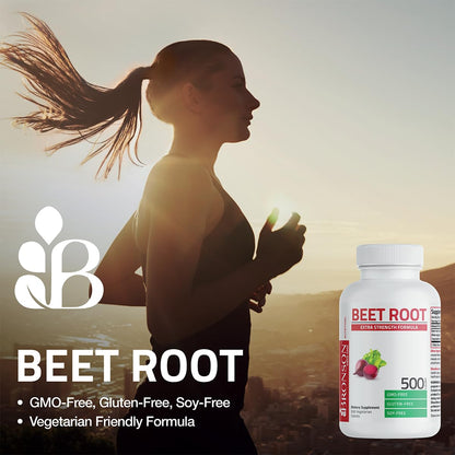 Bronson Beet Root Extra Strength, Non-GMO, 250 Vegetarian Tablets - dailyvitalstore