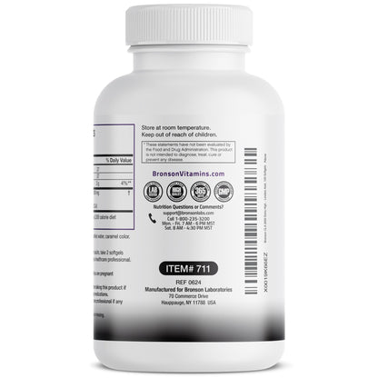 Bronson CLA 3000 Extra High Potency Supports Healthy Weight Management Lean Muscle Mass Non-Stimulating - dailyvitalstore