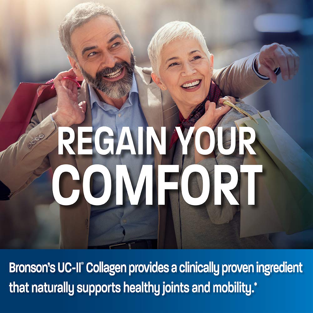 Bronson UC-II Type II Collagen with Undenatured Type II Collagen, 30 Capsules - dailyvitalstore