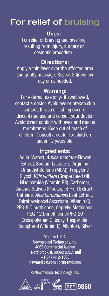 BruiseMD Topical Gel for Bruising and Swelling, 20% Arnica, Bromelain, Caffeine, Advanced Concentrated Bruise Treatment Formula, 60g (2 fl oz) - dailyvitalstore