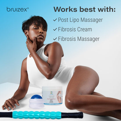 Bruizex Lymphatic Drainage Massage Oil with Arnica & Cold Pressed Castor Oil, Lightweight Non-Greasy Body Massage Oil for Daily Lymphatic Massage, Aftercare Routine, Lightweight Formula - 8.5 Oz - dailyvitalstore