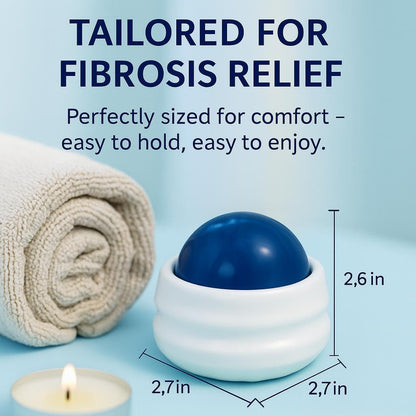 Bruizex Lymphatic Drainage Massager, Massage Roller Ball, Fibro Body Roller for Fibrosis Treatment, Liposuction, 360 Lipo, Tummy Tuck & BBL Post Surgery Recovery - dailyvitalstore