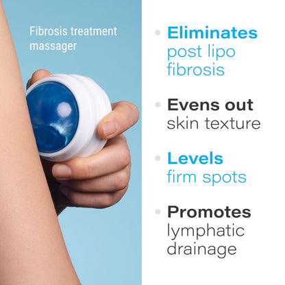 Bruizex Lymphatic Drainage Massager, Massage Roller Ball, Fibro Body Roller for Fibrosis Treatment, Liposuction, 360 Lipo, Tummy Tuck & BBL Post Surgery Recovery - dailyvitalstore