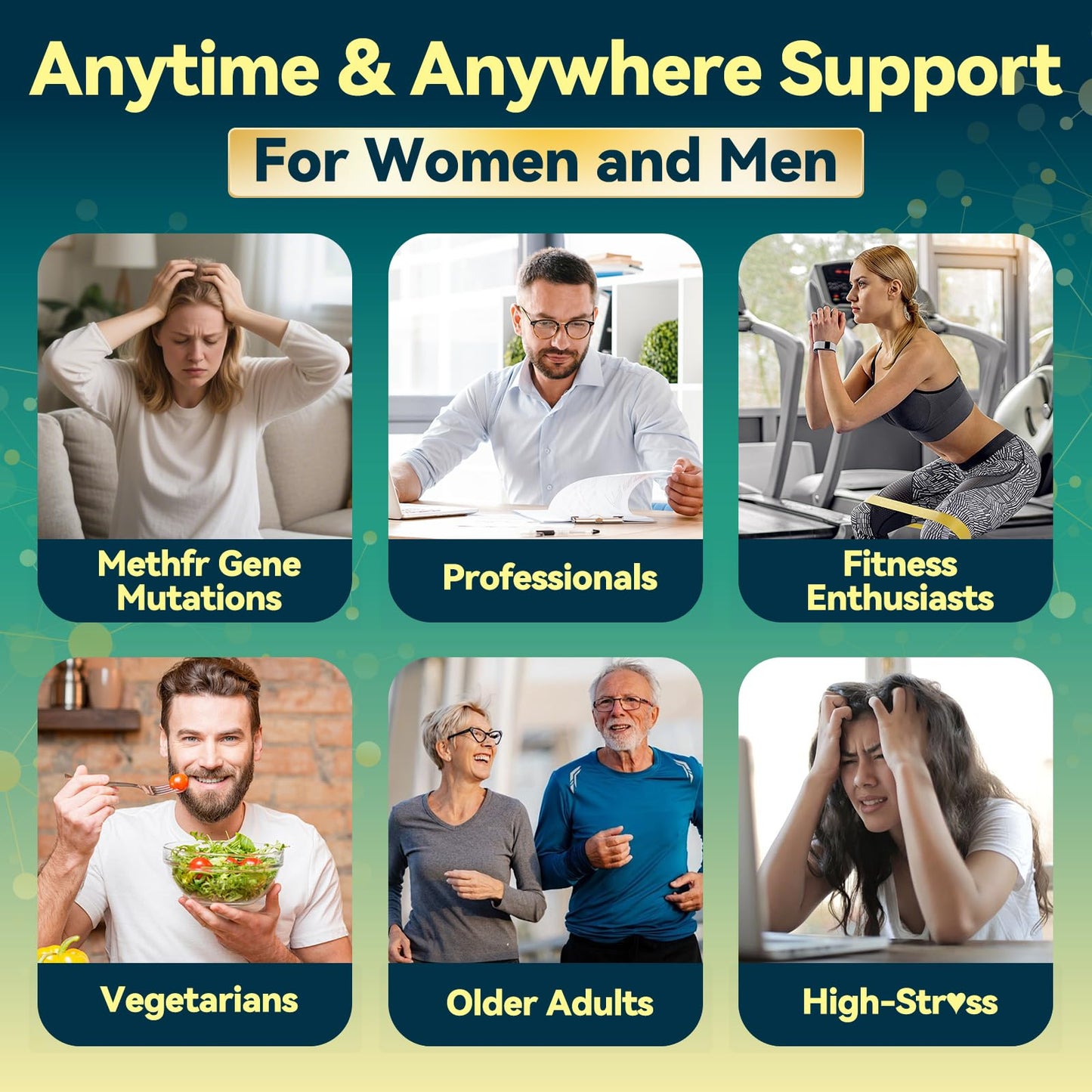 BSSTABBON Methylated Multivitamin for Women Men: Organic Iron Free Multivitamins Gummies plus 5-MTHF Active B12 P5P CoQ10 NAC TMG - Chewable Sugar Free Gummy for Energy Immune Overall Health(120Count) - dailyvitalstore