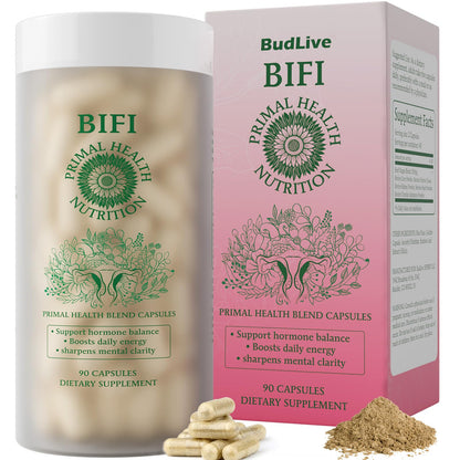BudLive Beef Organ Supplement for Women – 100% Grass-Fed & Pasture Raised [Ovary, Liver, Spleen, Kidney & Heart] Primal Nutrition for Hormone Support, Energy & Wellness, 90 Capsules - dailyvitalstore