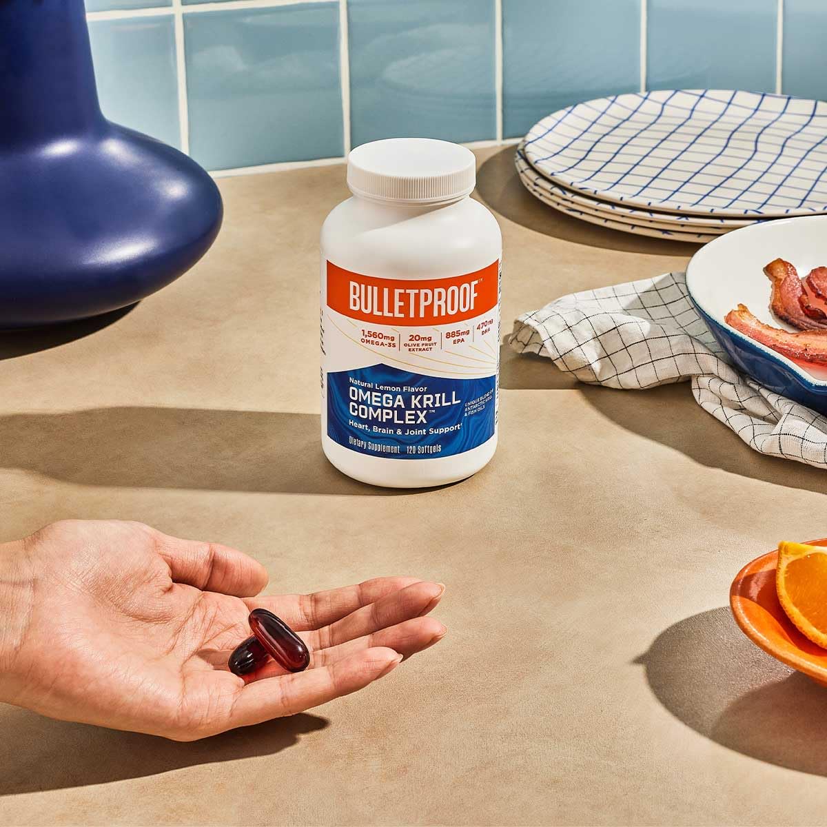 Bulletproof Omega Krill Complex, 120 sg - dailyvitalstore