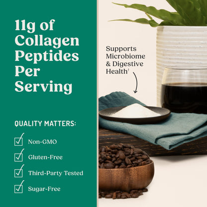 Bulletproof Unflavored Gut Health Collagen Protein, 14 Ounces, 10g Grass-Fed Collagen Peptides for Gut, Skin, Bone and Joint Support - dailyvitalstore