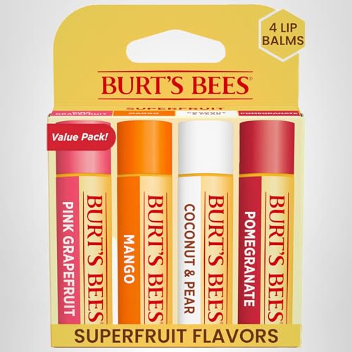 Burt's Bees 100% Natural Moisturizing Lip Balm (Superfruit) - dailyvitalstore