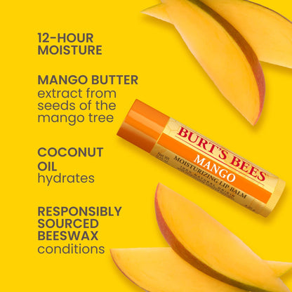 Burt's Bees 100% Natural Moisturizing Lip Balm (Superfruit) - dailyvitalstore