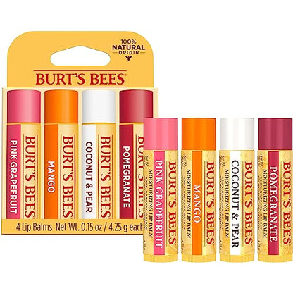 Burt's Bees 100% Natural Moisturizing Lip Balm (Superfruit) - dailyvitalstore