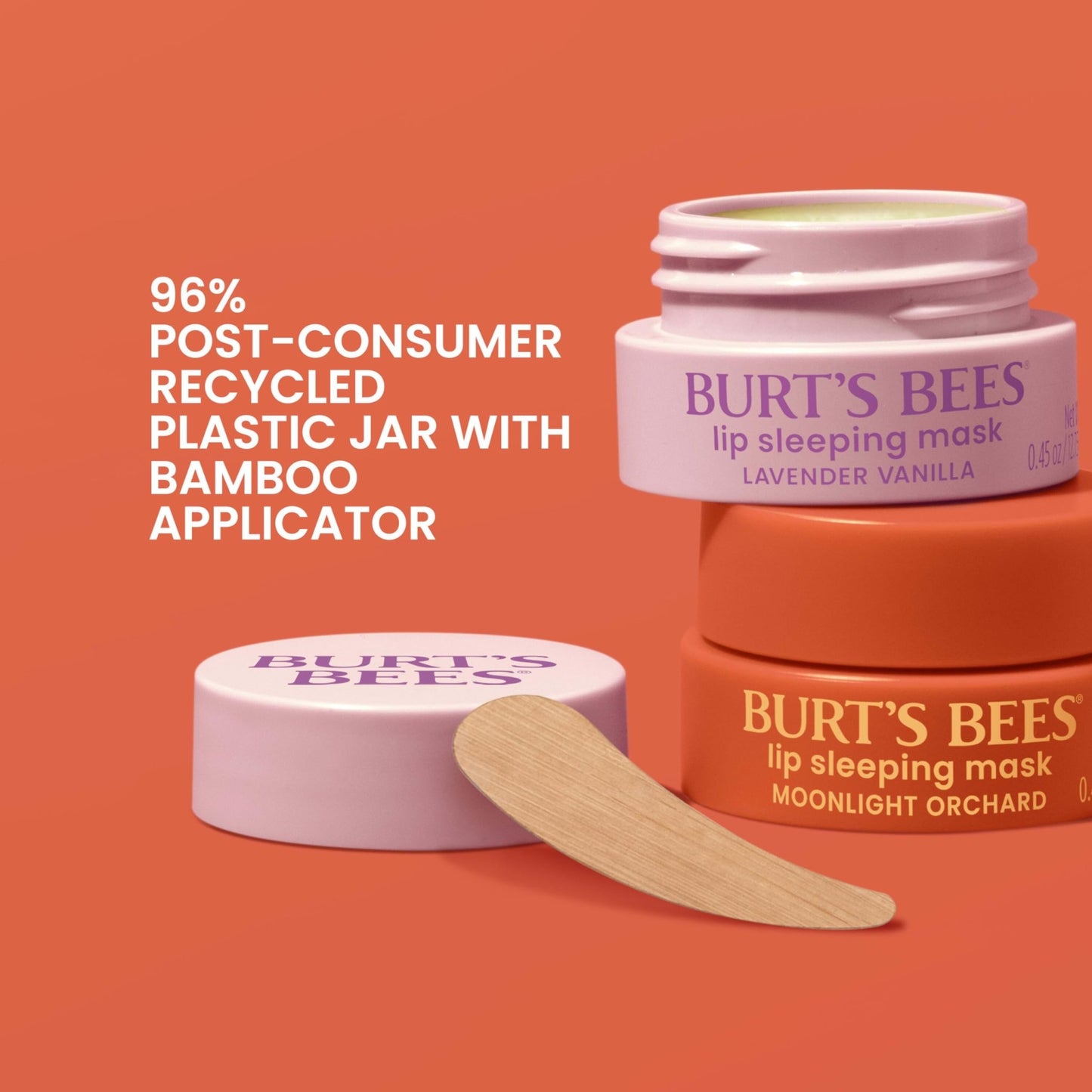 Burt’s Bees Lavender Vanilla Lip Sleeping Mask, With Hyaluronic Acid and Squalane Moisturizer To Instantly Hydrate Lips, Overnight Mask and Treatment, 0.45 oz. - dailyvitalstore