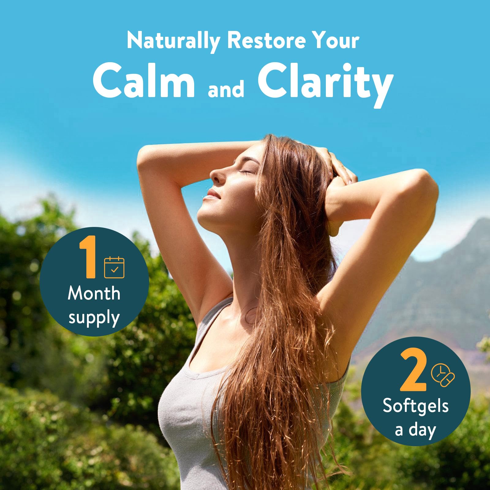 C Calthorvitana Migraine Relief Supplement – Liposomal Riboflavin, Vitamin B2 B6 & B12, Magnesium, CoQ10, L-Theanine, PA-Free Butterbur & Feverfew – Natural Head & Nerve – 60 Softgels - dailyvitalstore