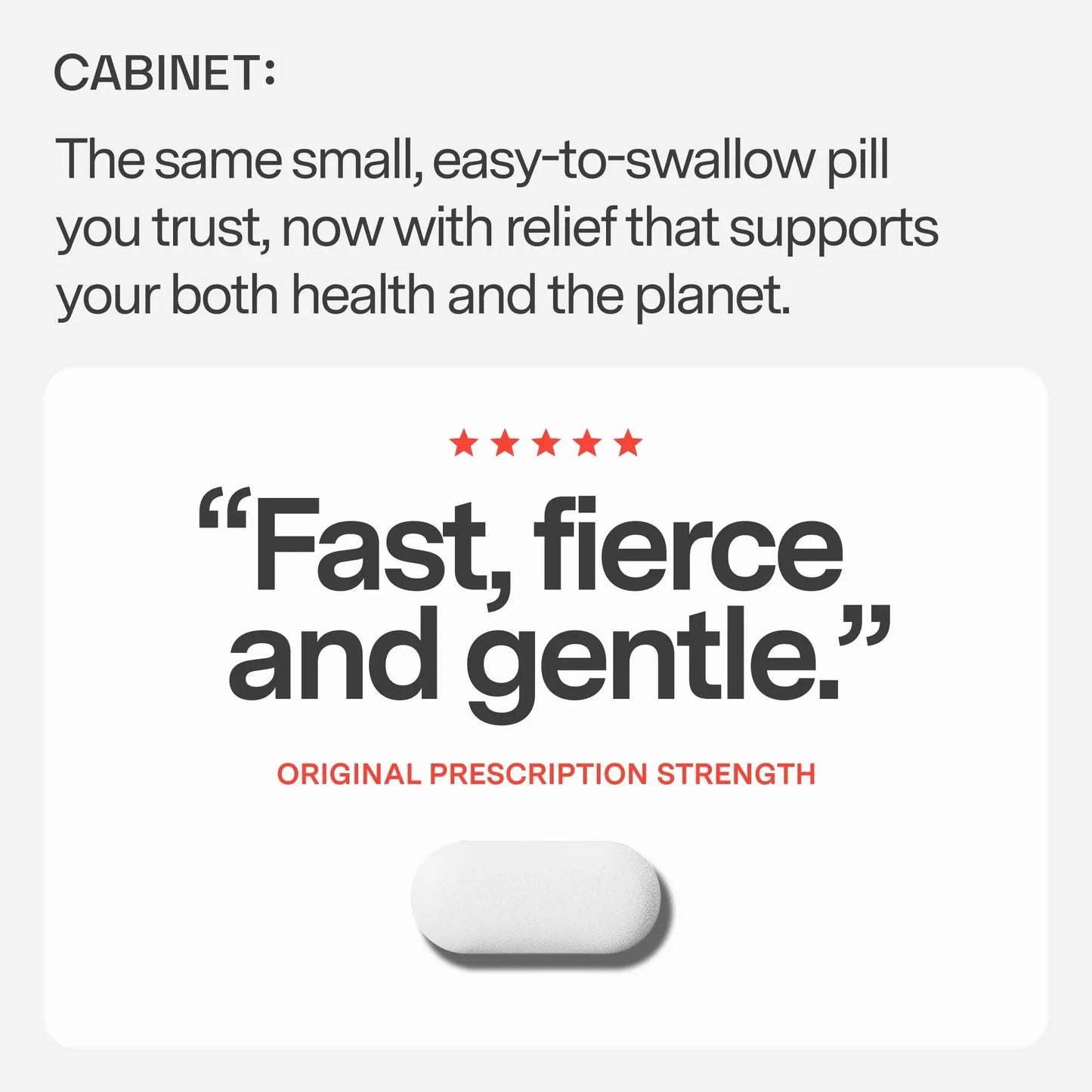 Cabinet: 500mg Acetaminophen for Headache Relief, Toothaches, Sore Throat, and Fever Reducer, Includes 1 Refillable Medicine Jar, 120 Tablets Refillable Glass Jar - w/Travel Tin - dailyvitalstore