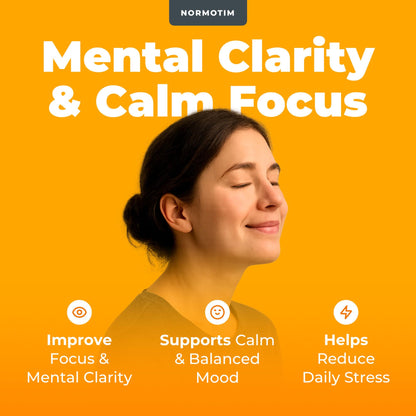 Calm & Focus Support – Lithium Ascorbate 5mg Fast-Dissolve Tablets with Vitamin C, B1 & B6 – Non-Drowsy Cognitive & Memory Support - dailyvitalstore