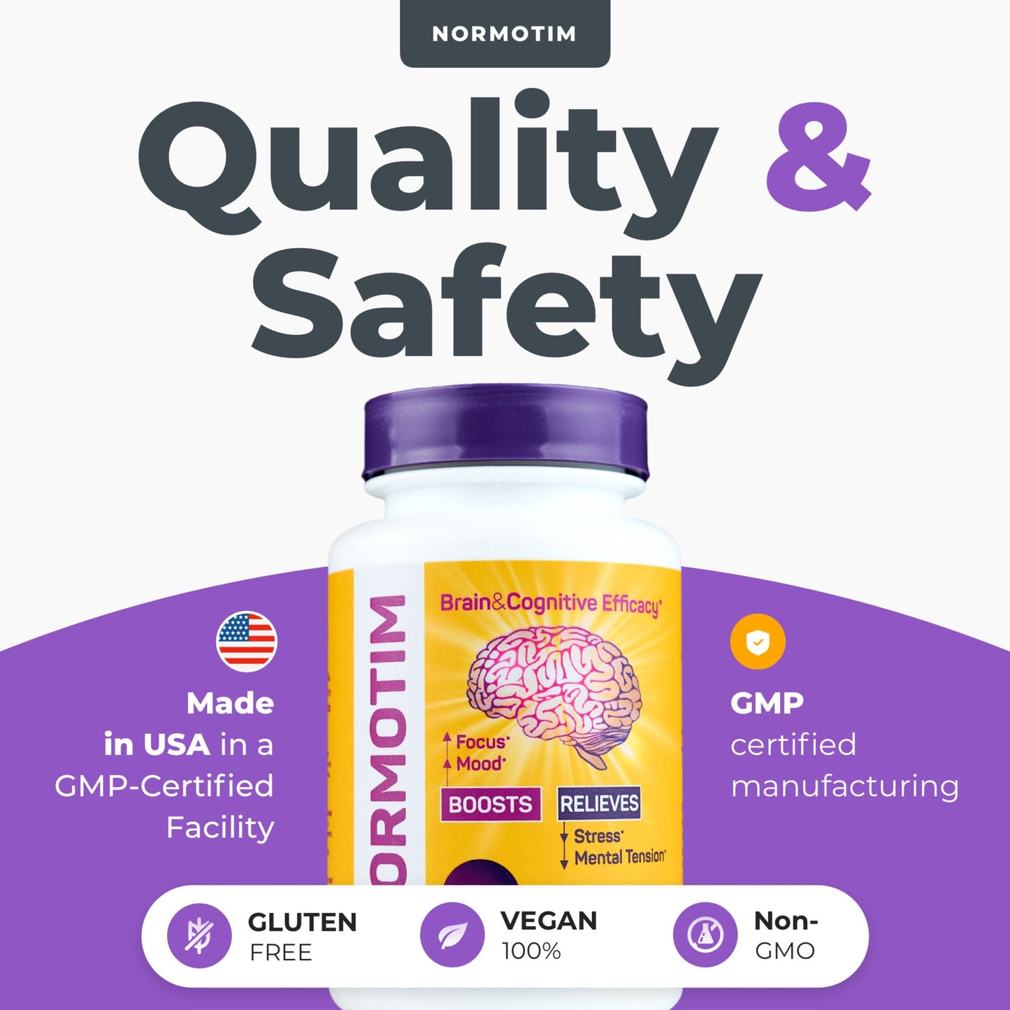 Calm & Focus Support – Lithium Ascorbate 5mg Fast-Dissolve Tablets with Vitamin C, B1 & B6 – Non-Drowsy Cognitive & Memory Support - dailyvitalstore