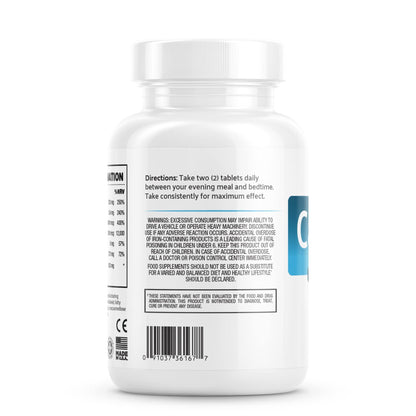 Calm Legs Natural for Natural Itching, Crawling, Tingling and Agitated Leg with Iron, Magnesium, and Valerian Root (60 Tablets)… - dailyvitalstore